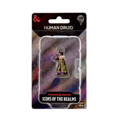 Dungeons & Dragons: Premium Pre-Painted Icons of the Realms: Human Druid (female) 93054